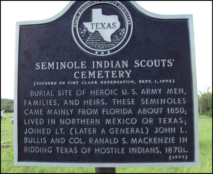 Seminole Scout Marker